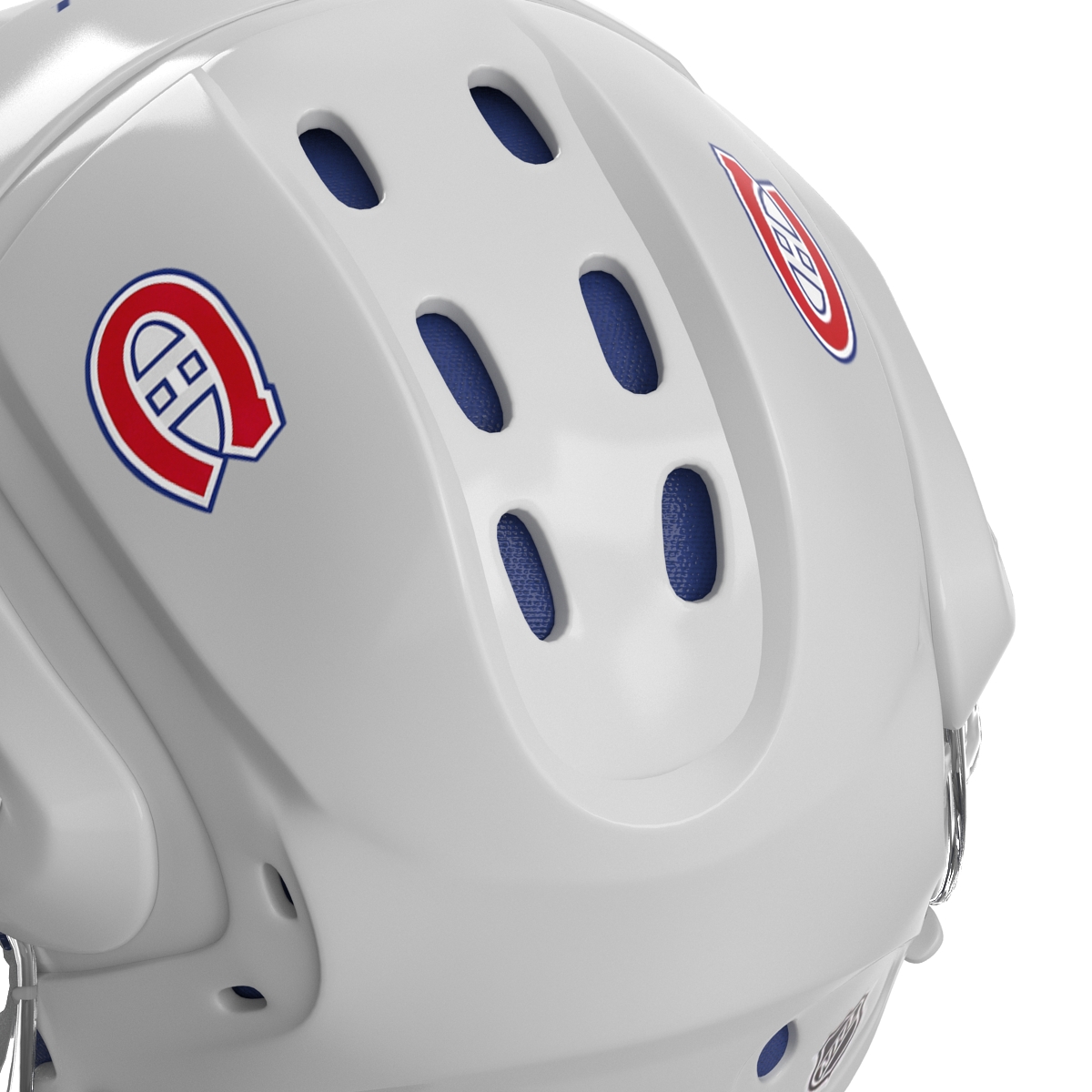 Hockey Helmet Montreal Canadiens 3D