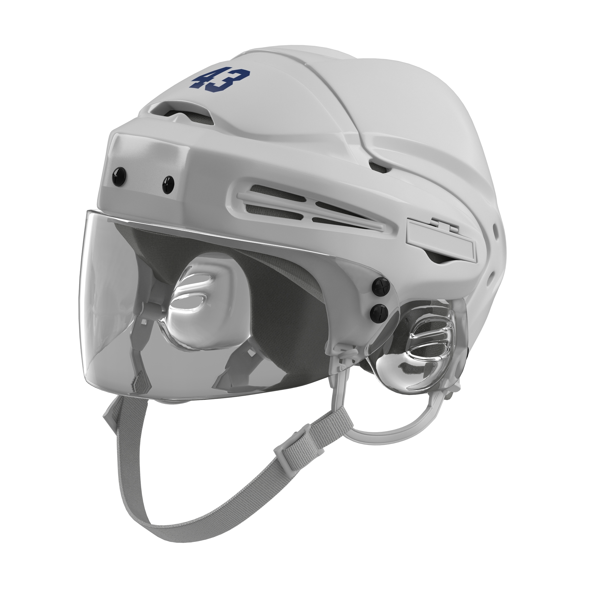 3D Hockey Helmet Generic 5 model