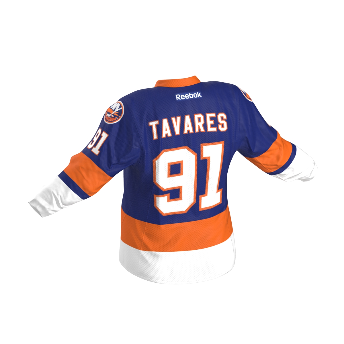 3D Hockey Jersey Islanders model