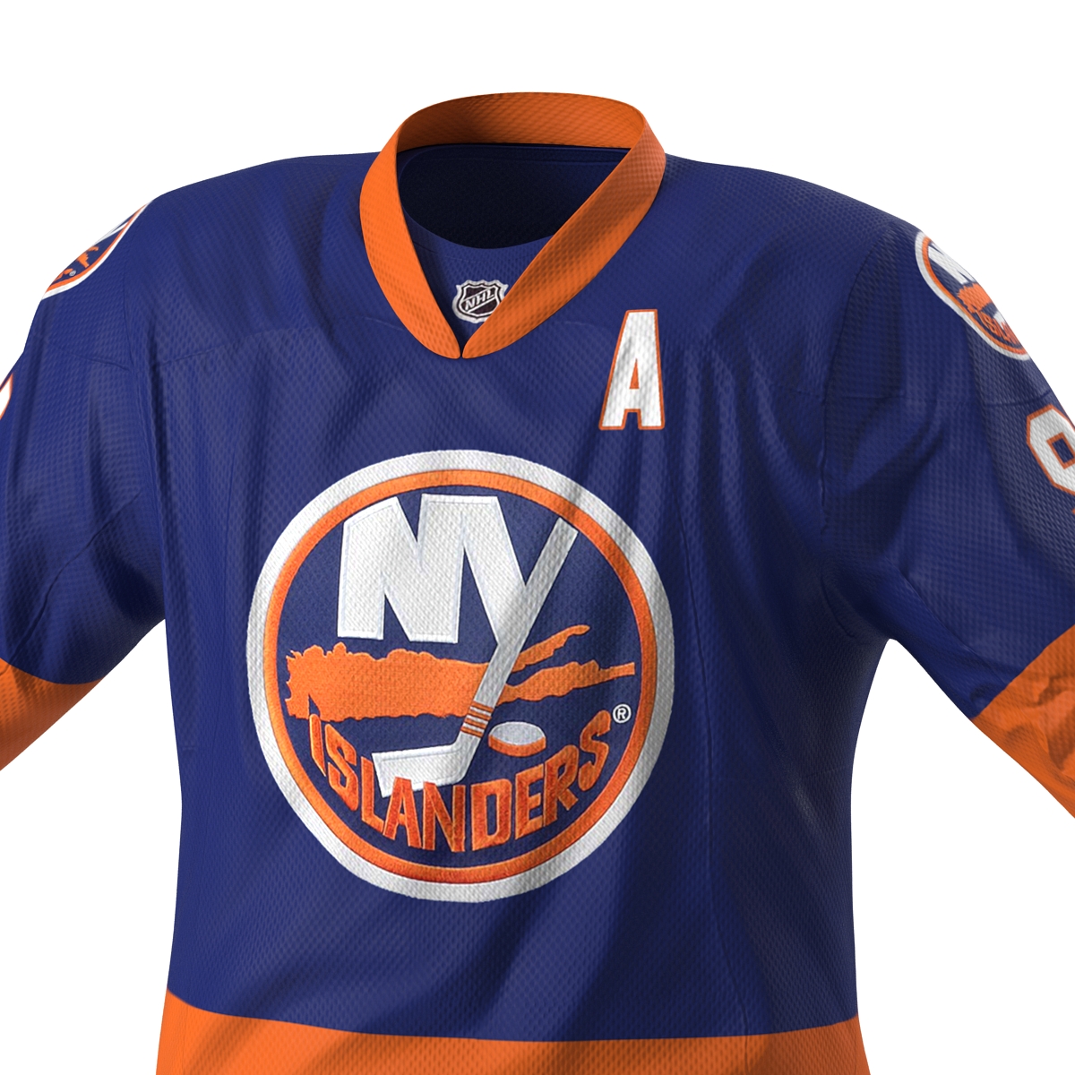 3D Hockey Jersey Islanders model