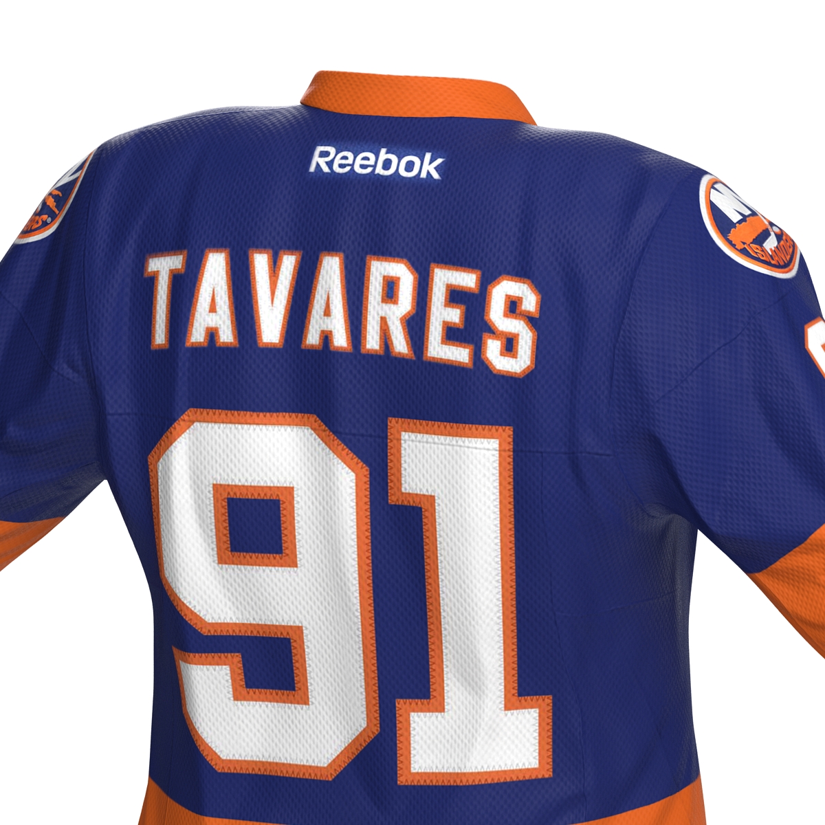 3D Hockey Jersey Islanders model