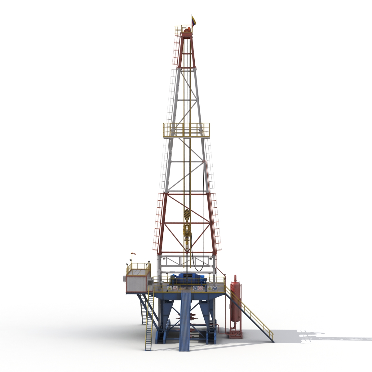 3D Fracking Gas Platform