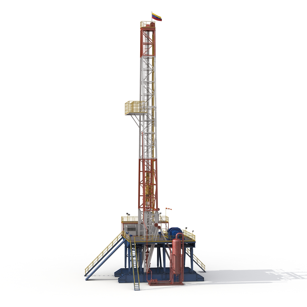 3D Fracking Gas Platform