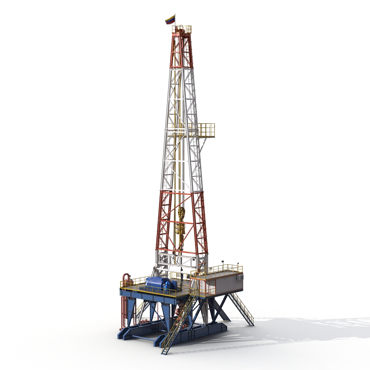 3D Fracking Gas Platform