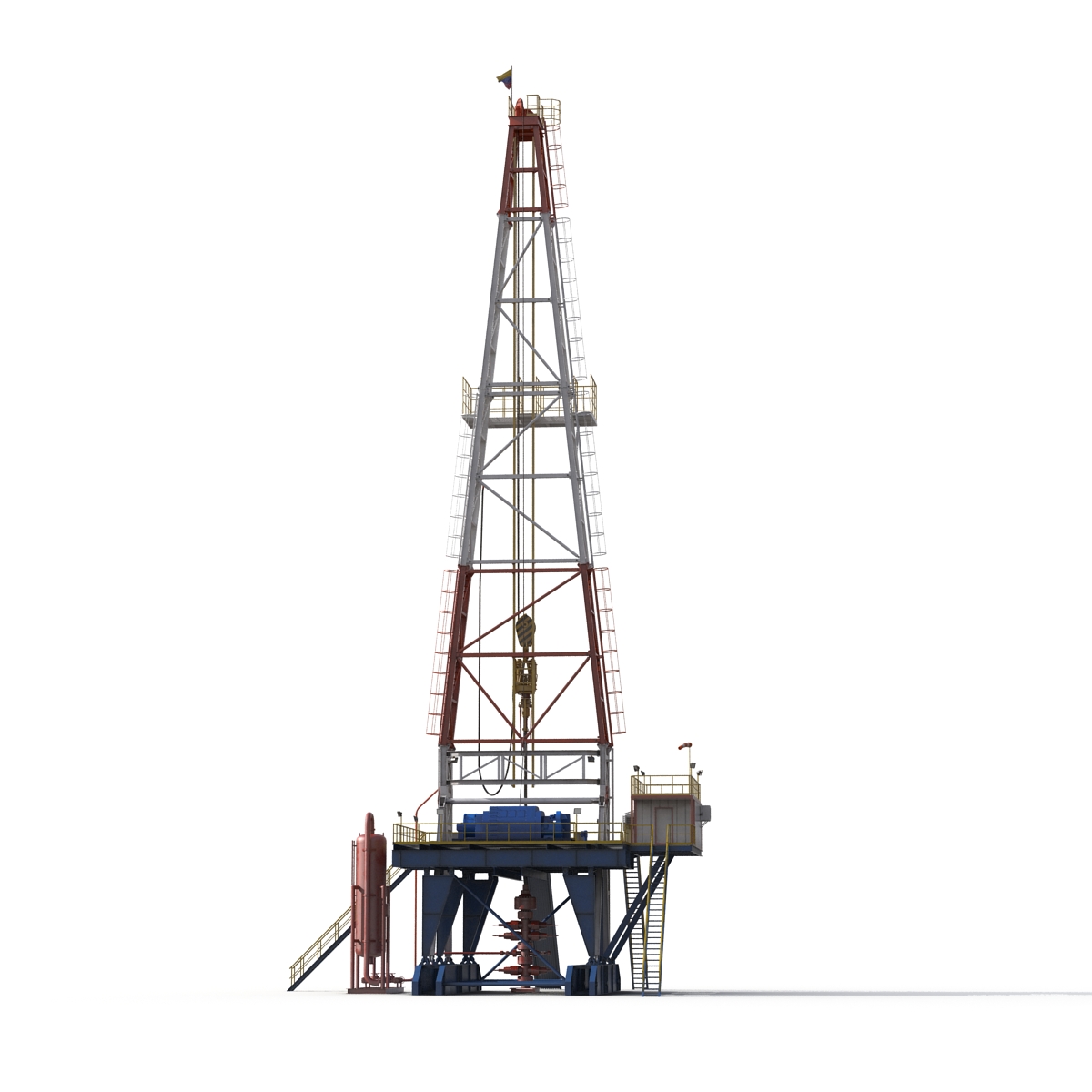 3D Fracking Gas Platform