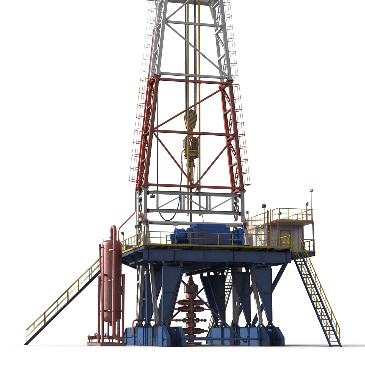 3D Fracking Gas Platform