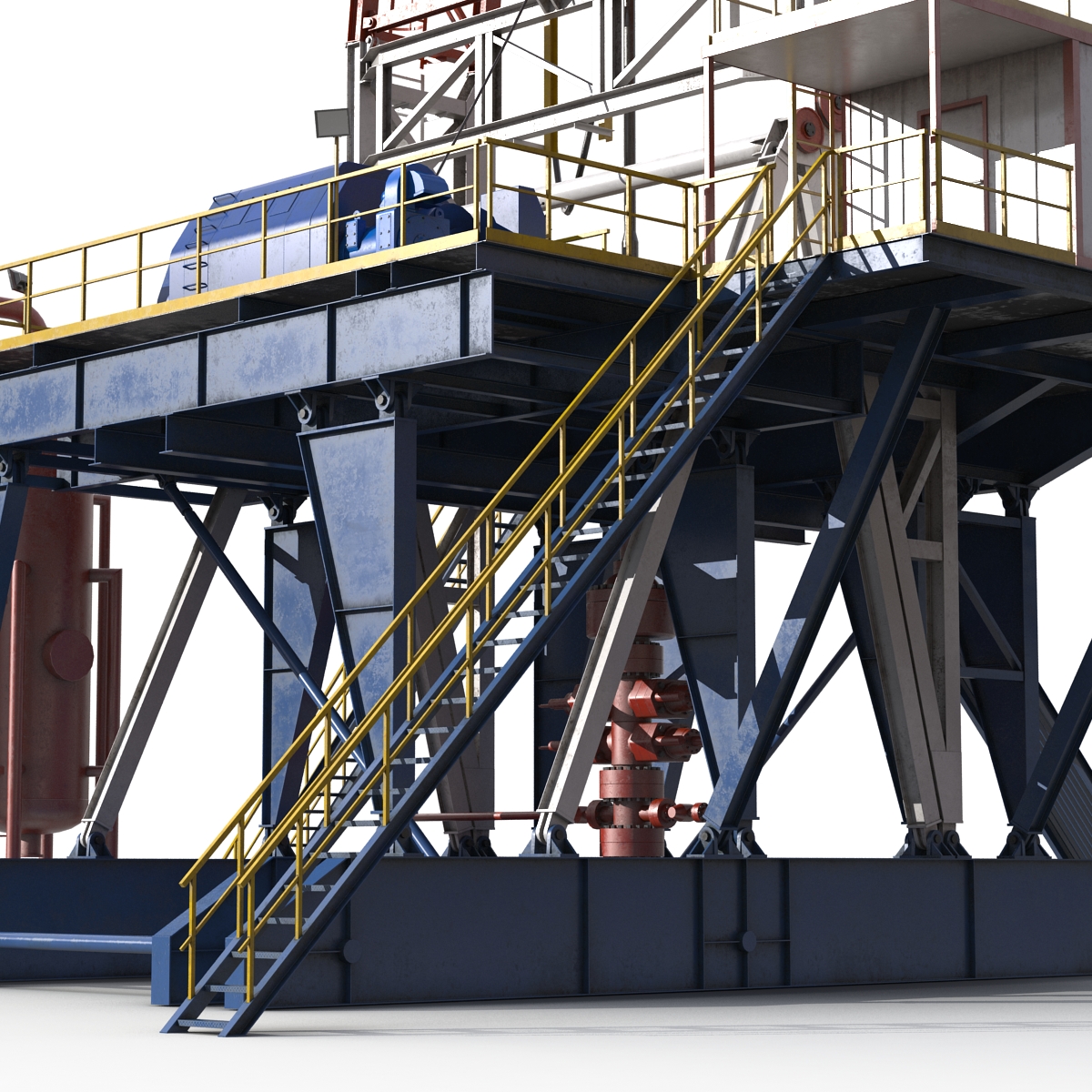 3D Fracking Gas Platform