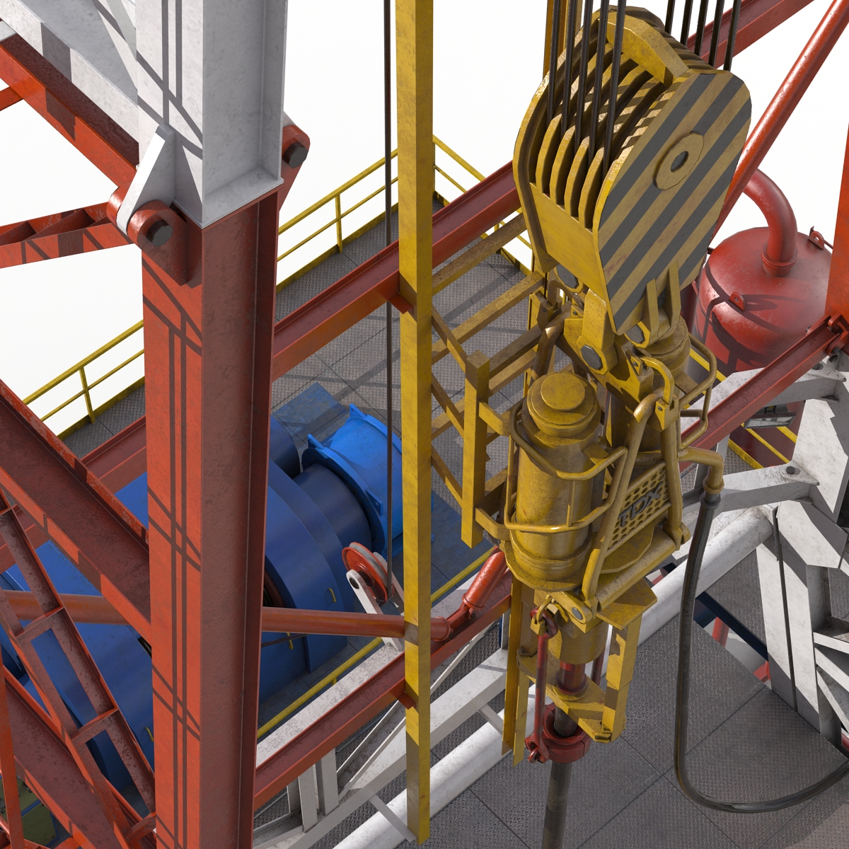 3D Fracking Gas Platform