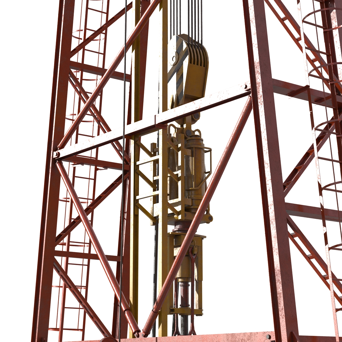 3D Fracking Gas Platform