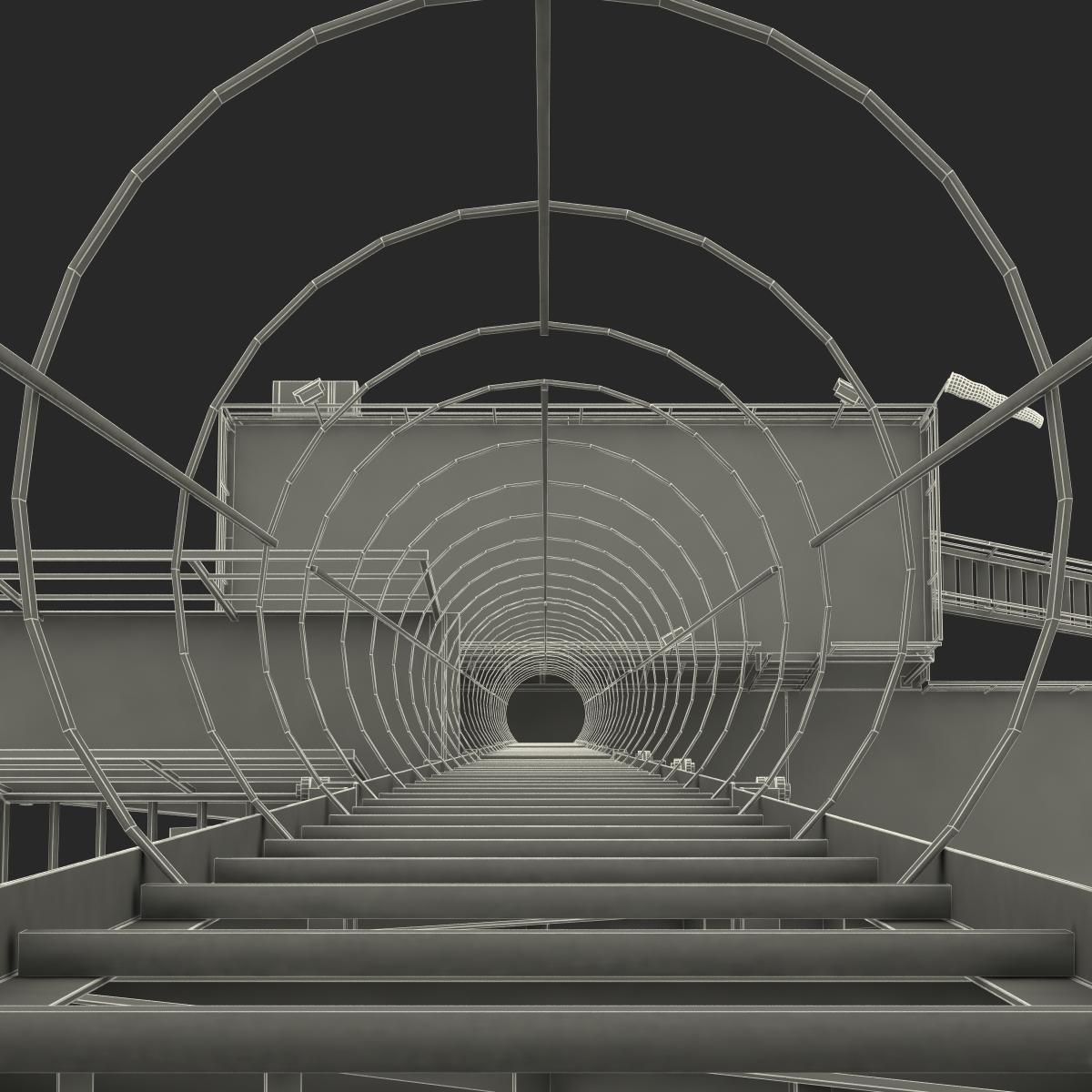 3D Fracking Gas Platform