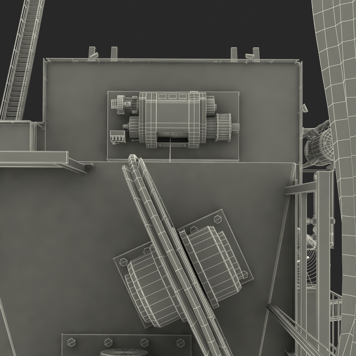 3D Fracking Gas Platform