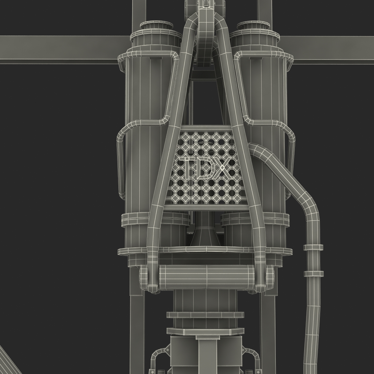 3D Fracking Gas Platform