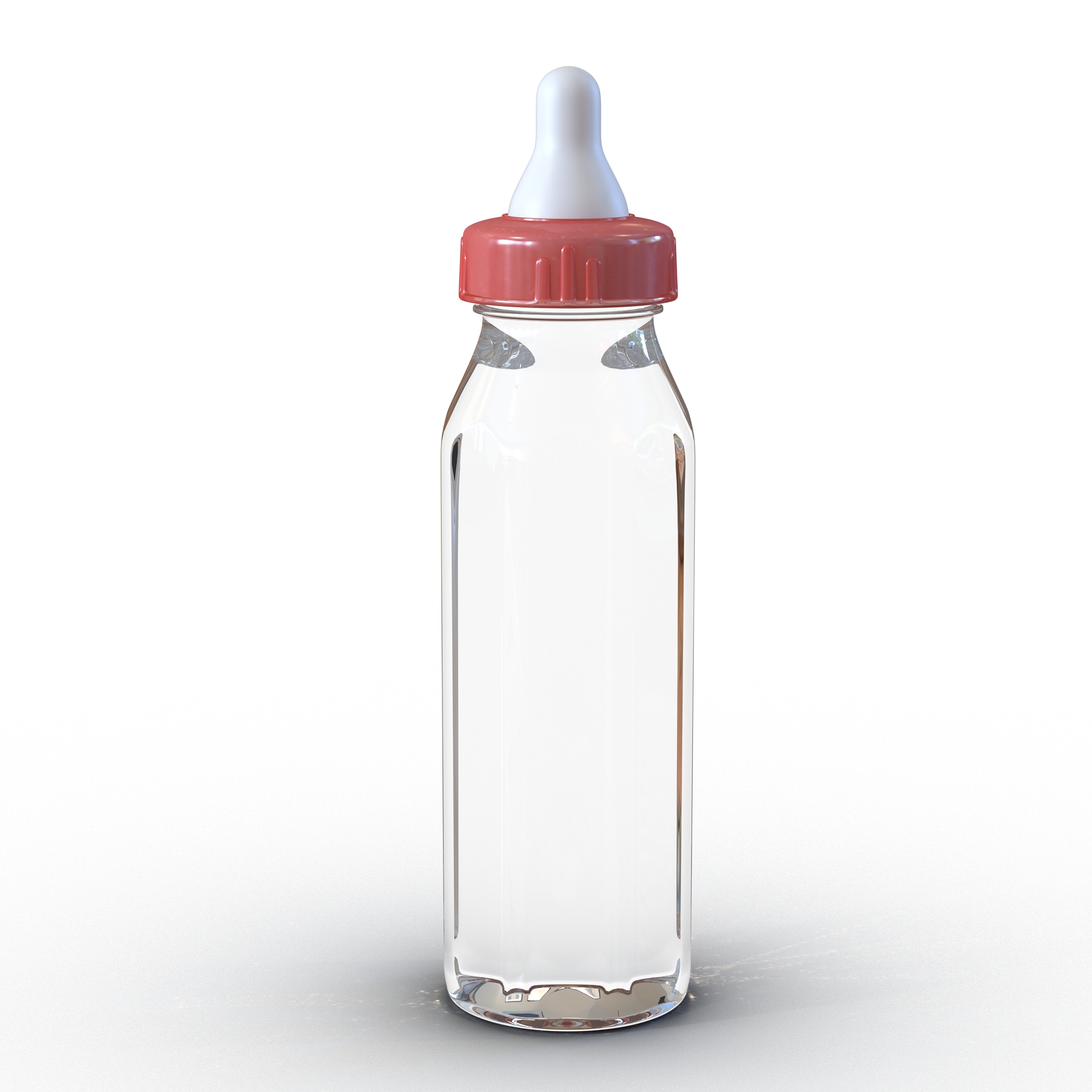 3D Baby Bottle 2 model