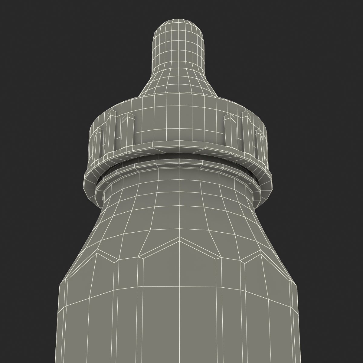 3D Baby Bottle 2 model