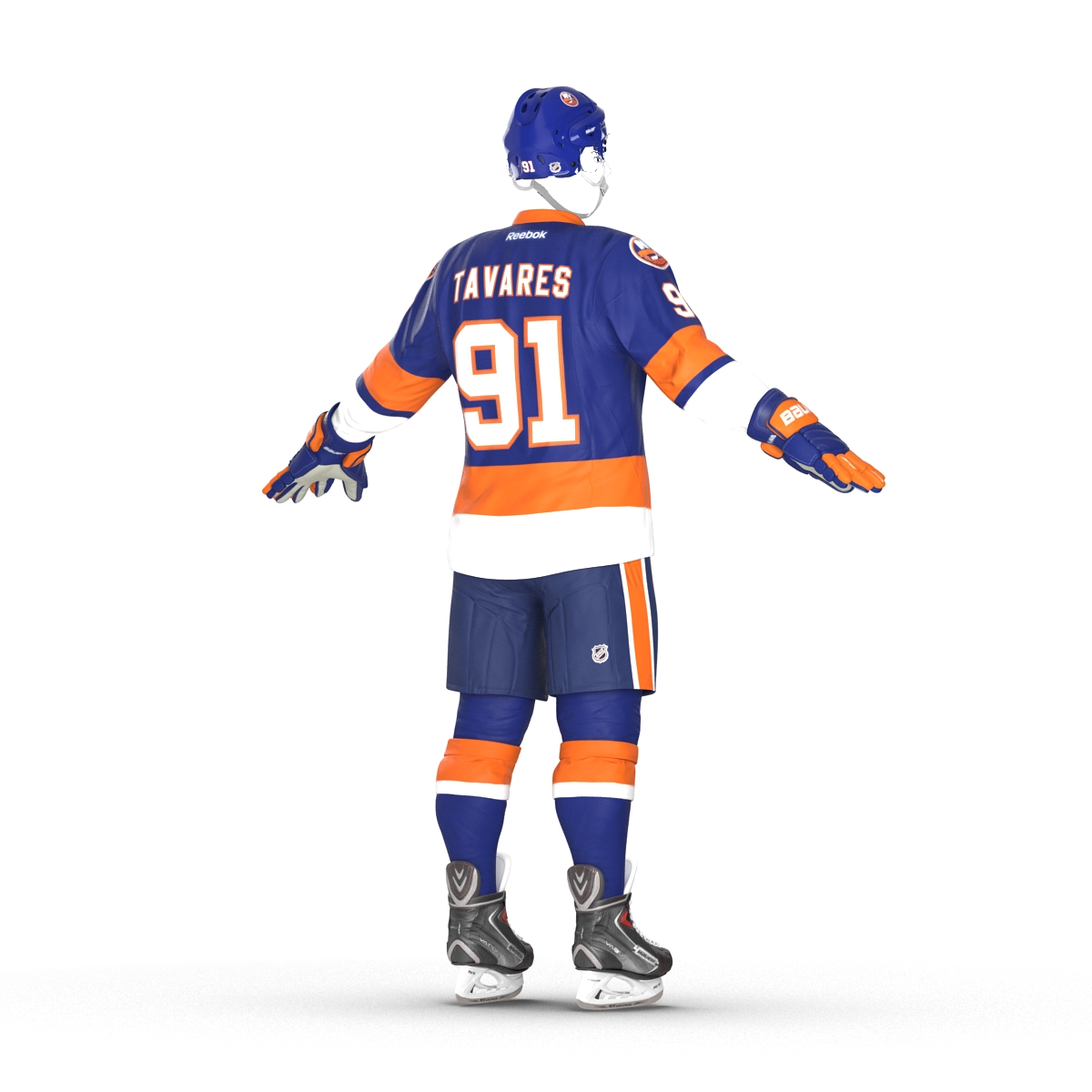 3D Hockey Equipment Islanders