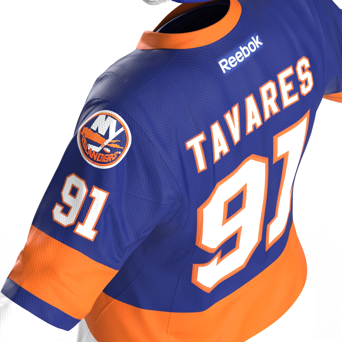 3D Hockey Equipment Islanders