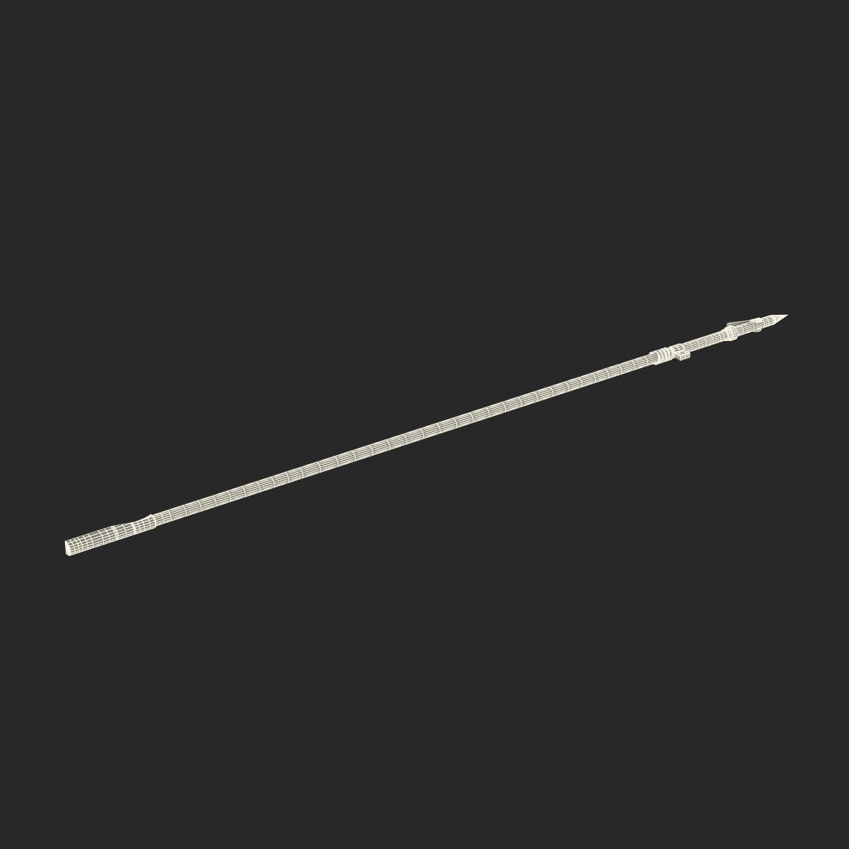 3D Spear Shaft