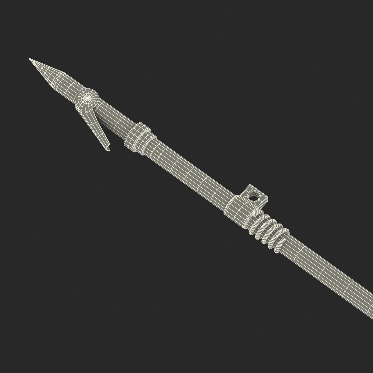 3D Spear Shaft