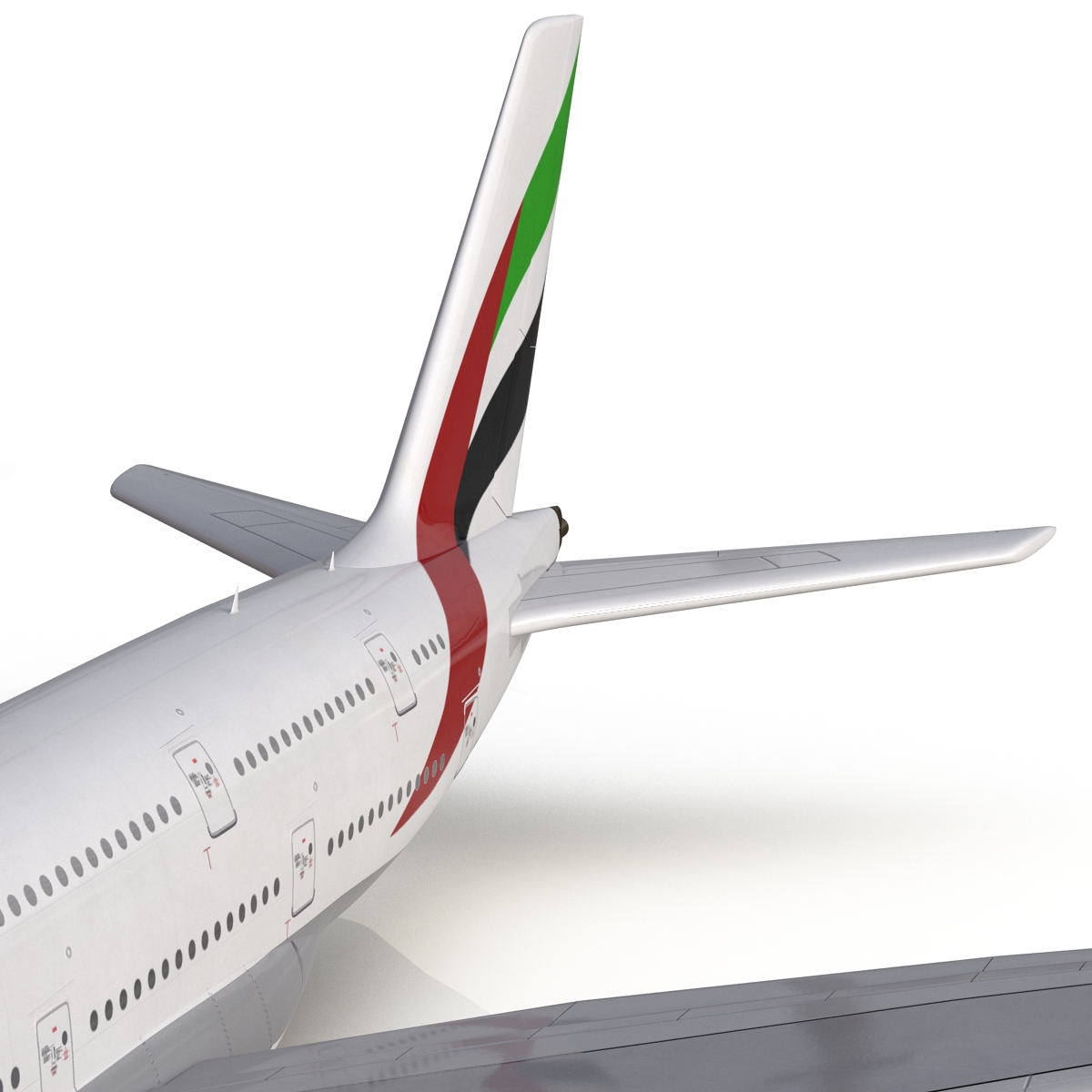 Airbus A380 900 Emirates 3D model