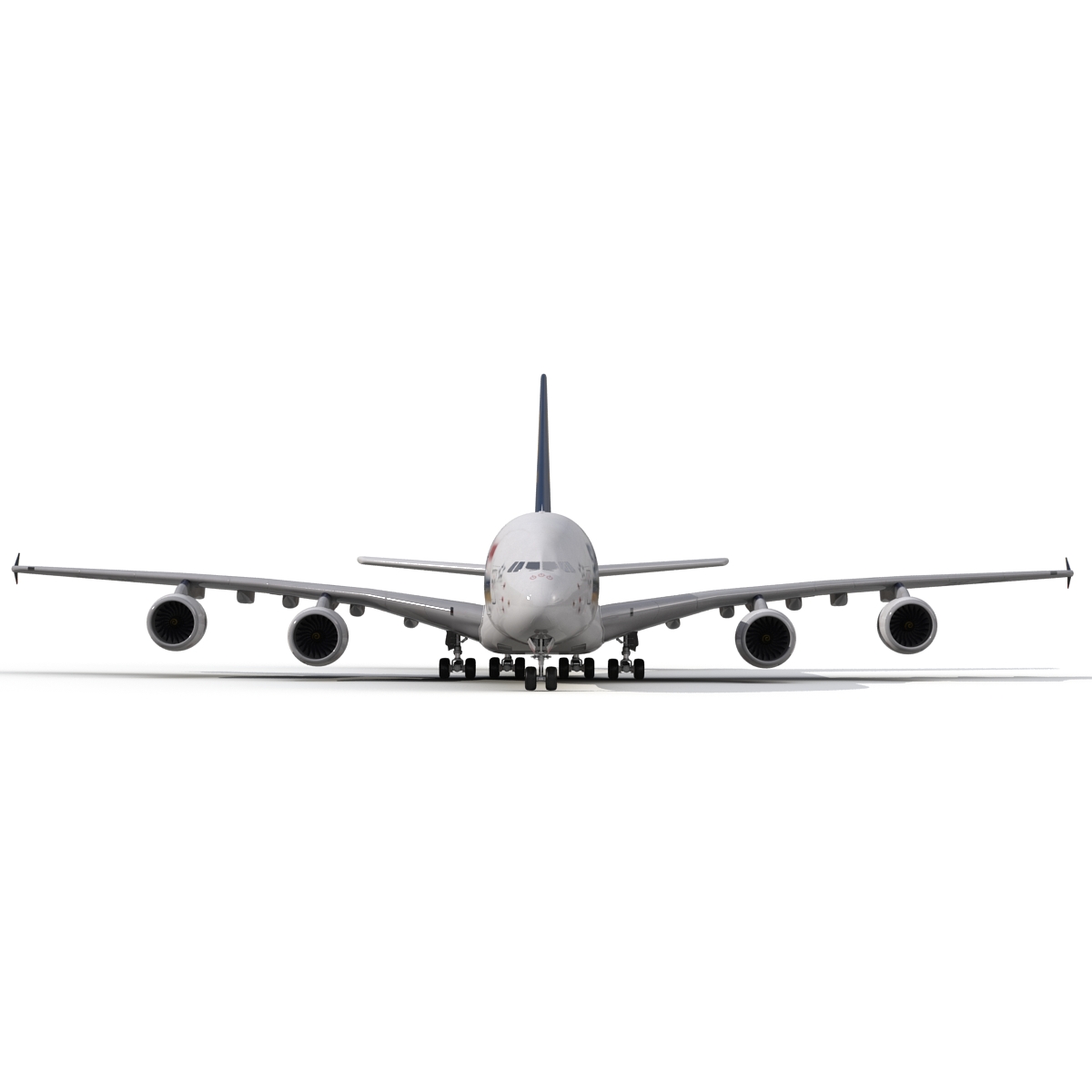 Airbus A380 900 Singapore Airlines 3D model