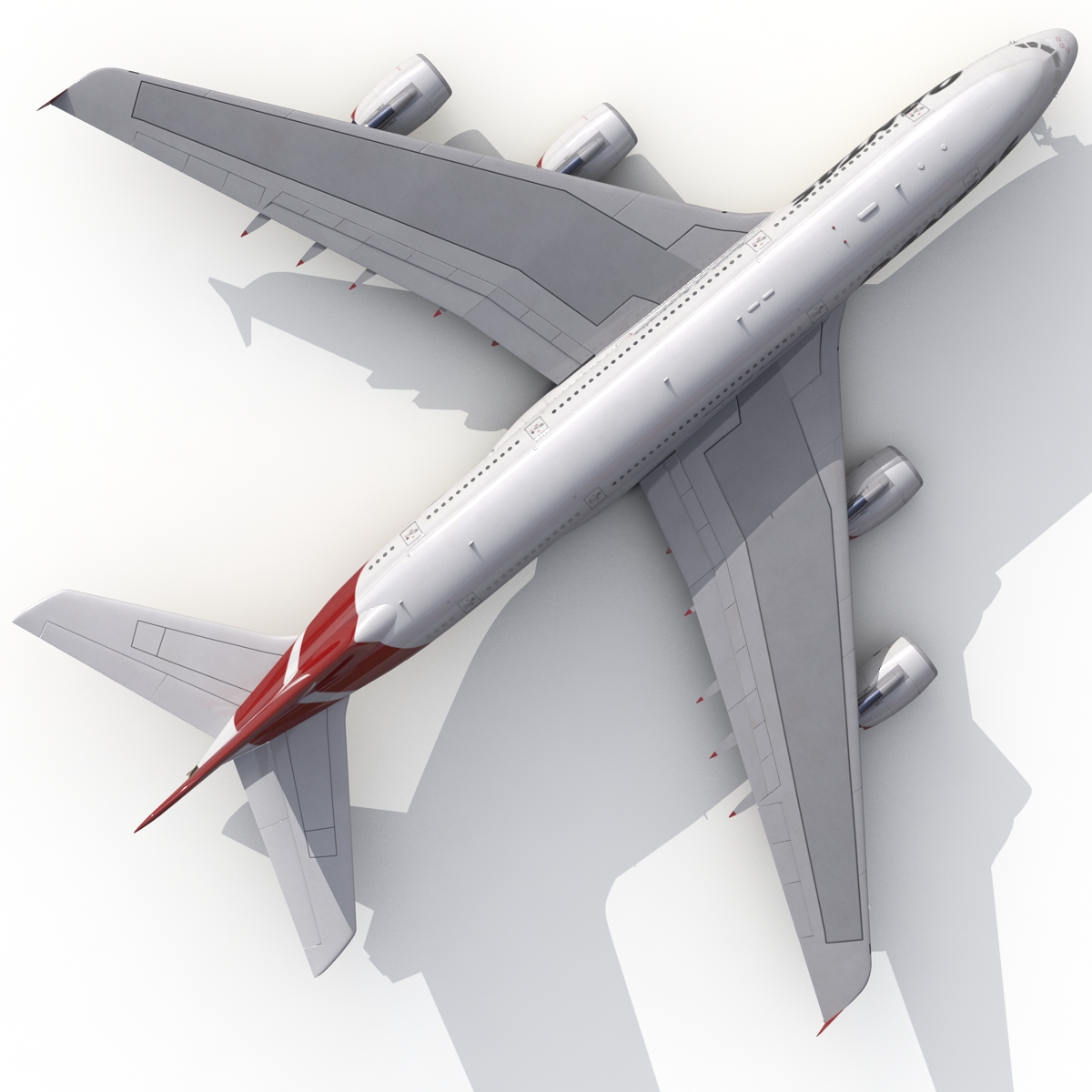 Airbus A380 900 Qantas 3D