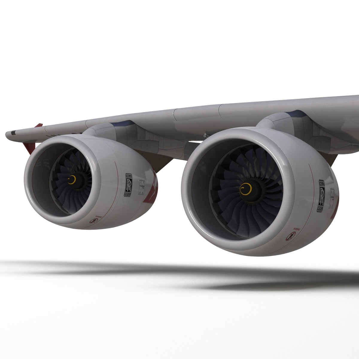 Airbus A380 900 Qantas 3D