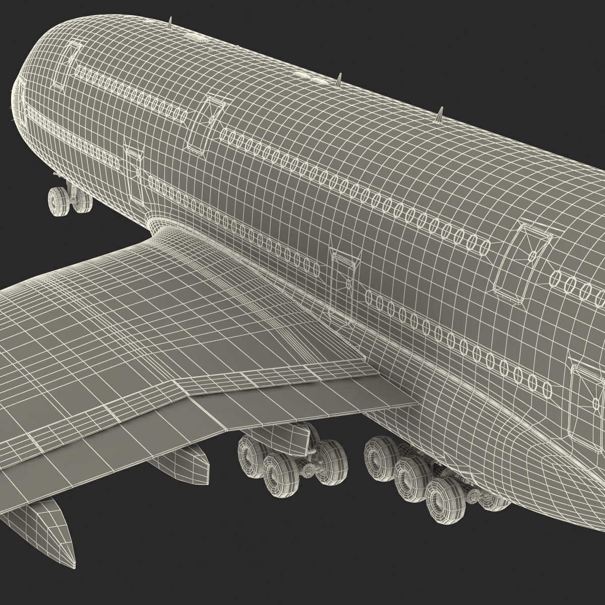 Airbus A380 900 Qantas 3D