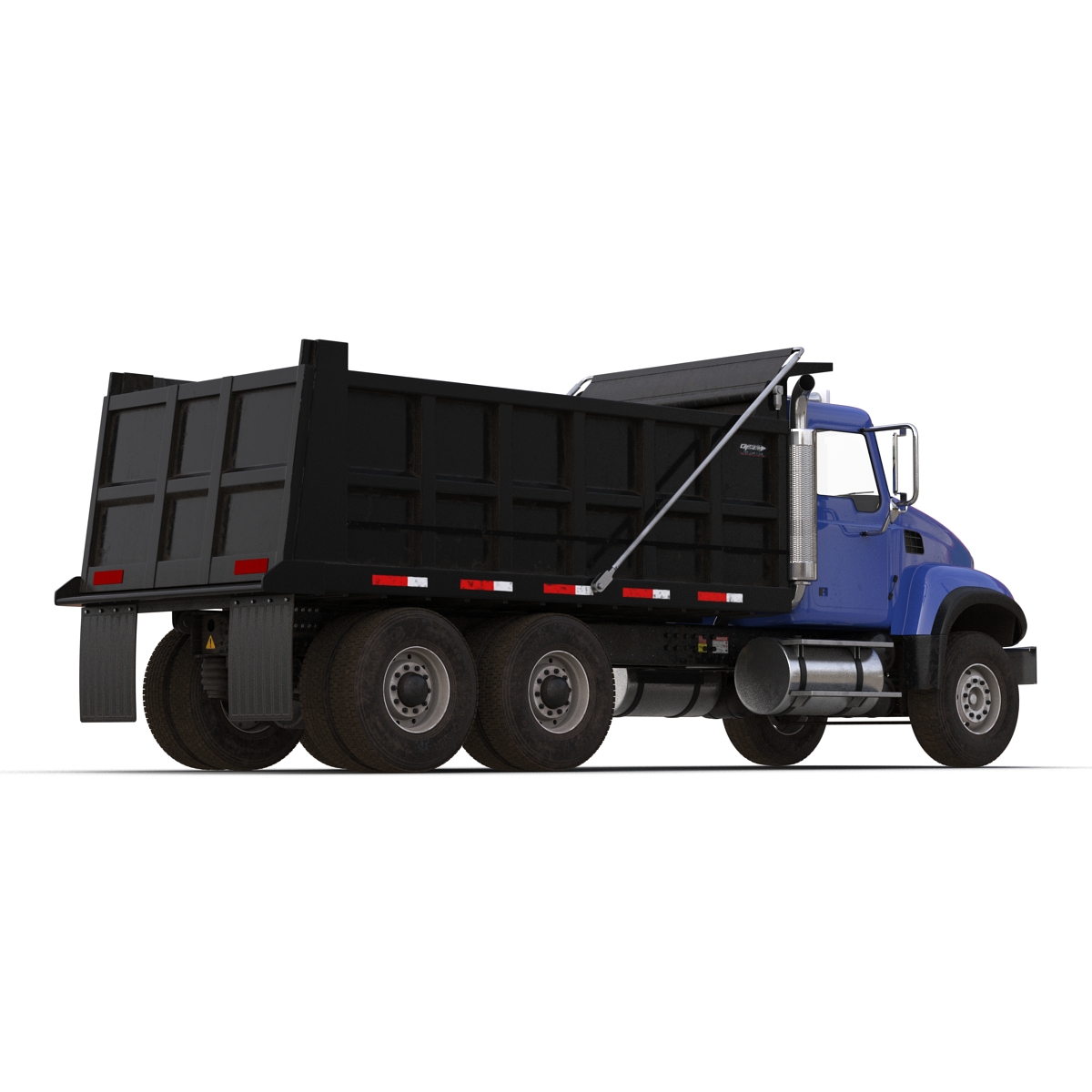 Dump Truck Mack Rigged 3D