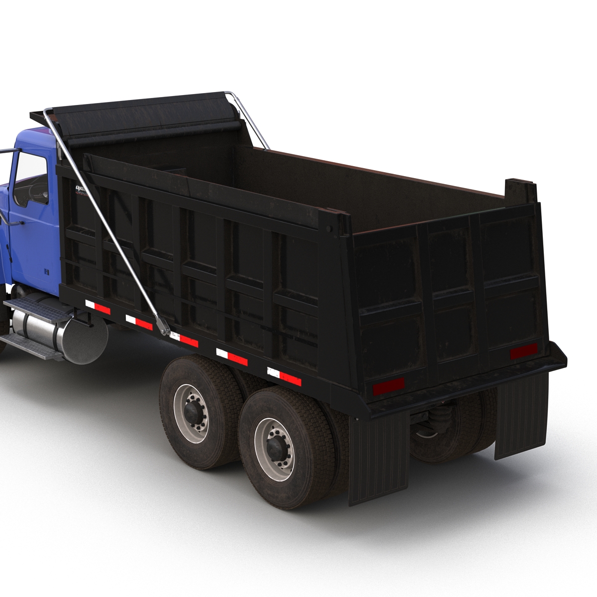 Dump Truck Mack Rigged 3D