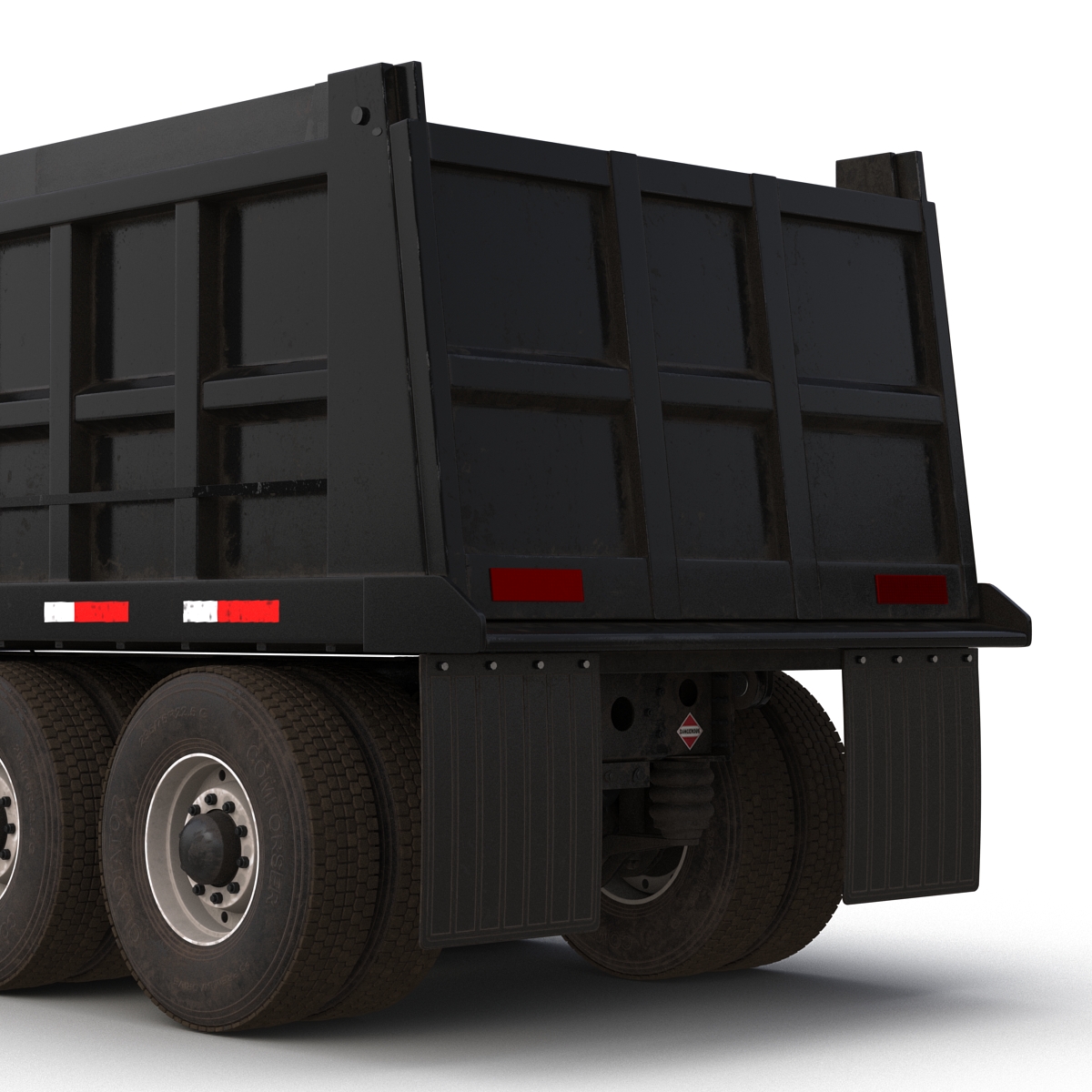 Dump Truck Mack Rigged 3D