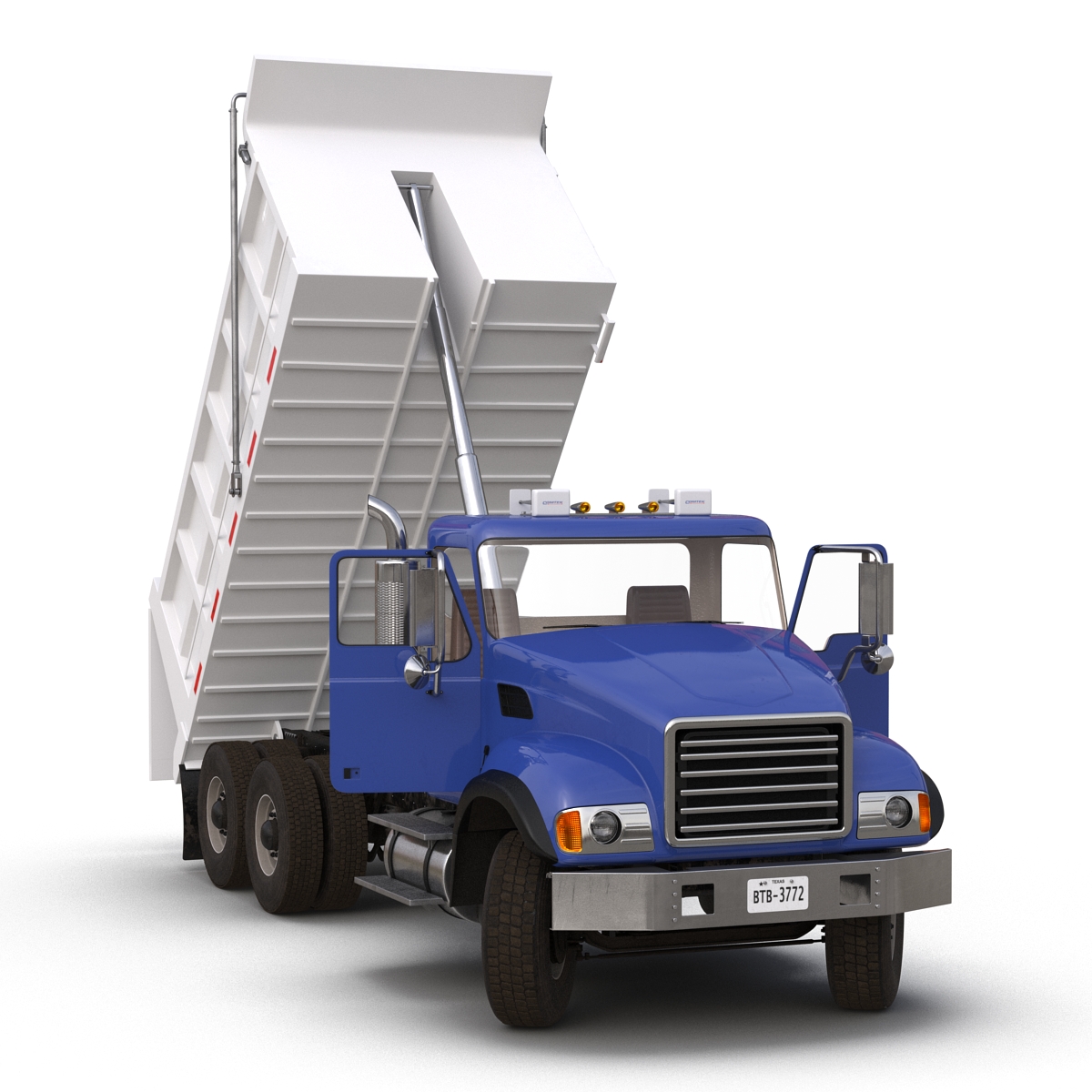 Dump Truck Generic Simple Interior 3D model