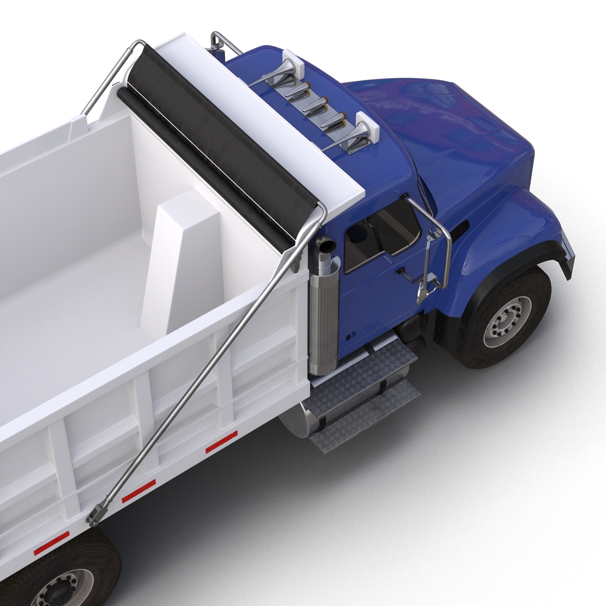 Dump Truck Generic Simple Interior 3D model