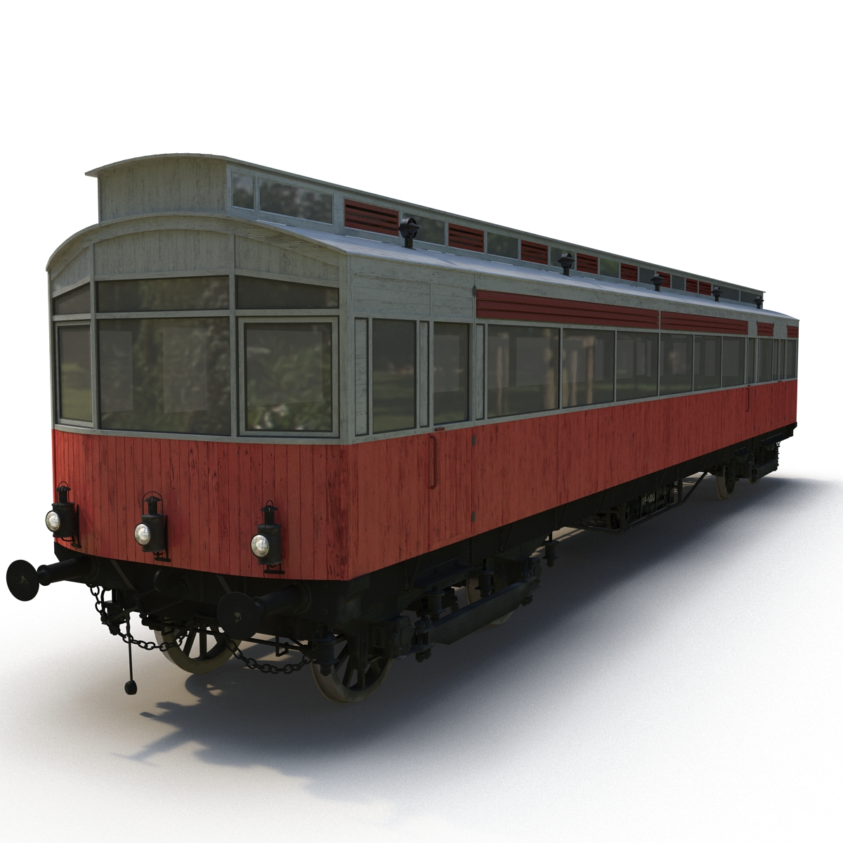 3D model Old Tram