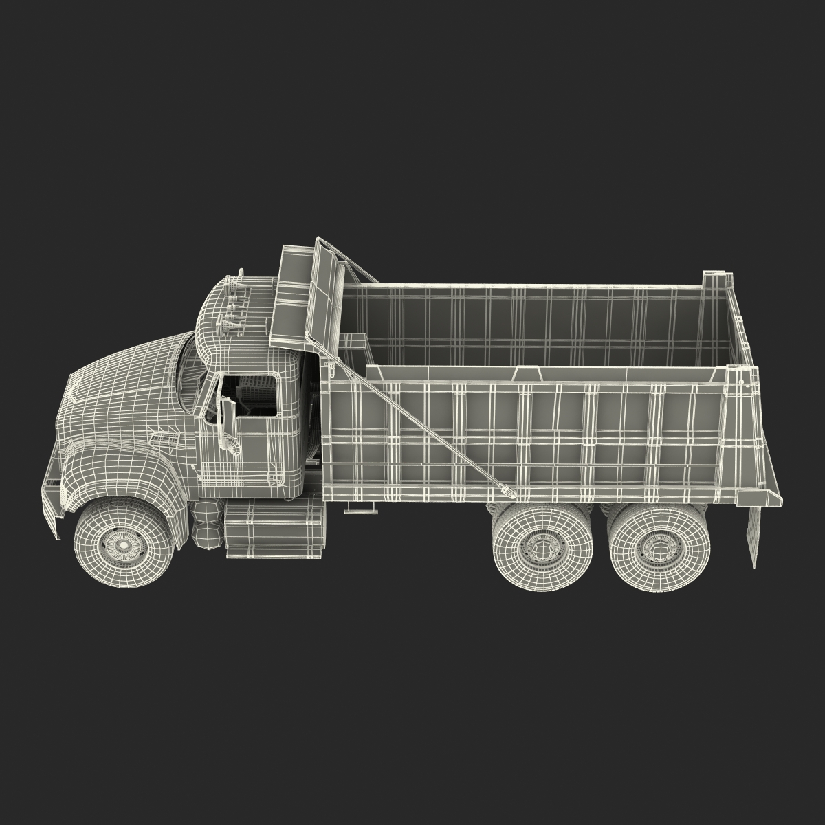 3D model Dump Truck Mack