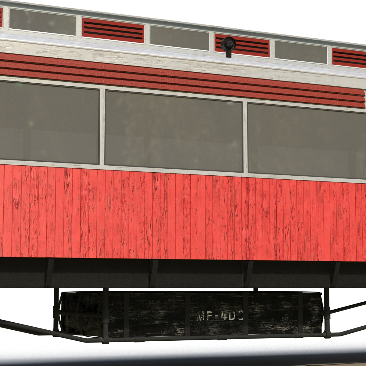 3D model Old Tram