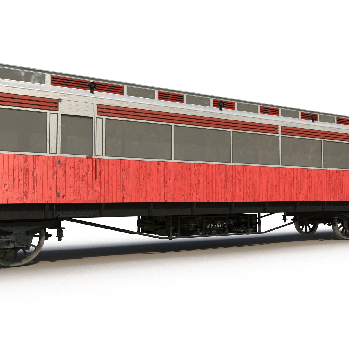 3D model Old Tram