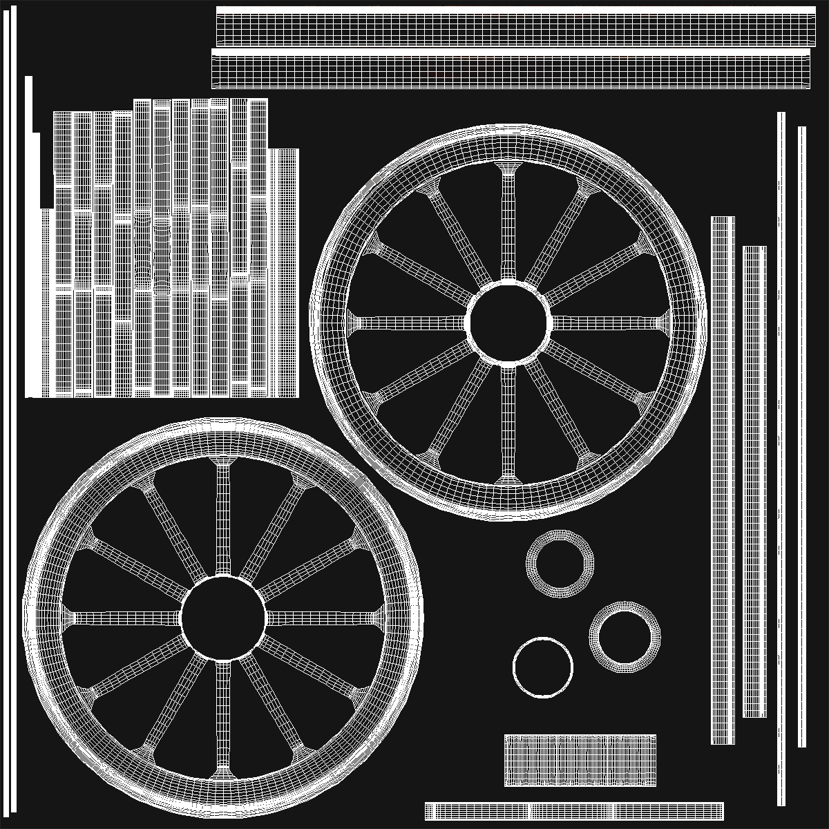 3D model Old Tram