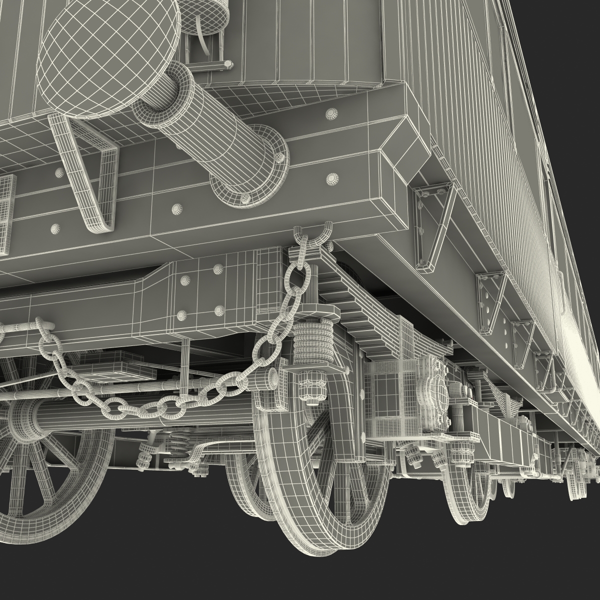 3D model Old Tram