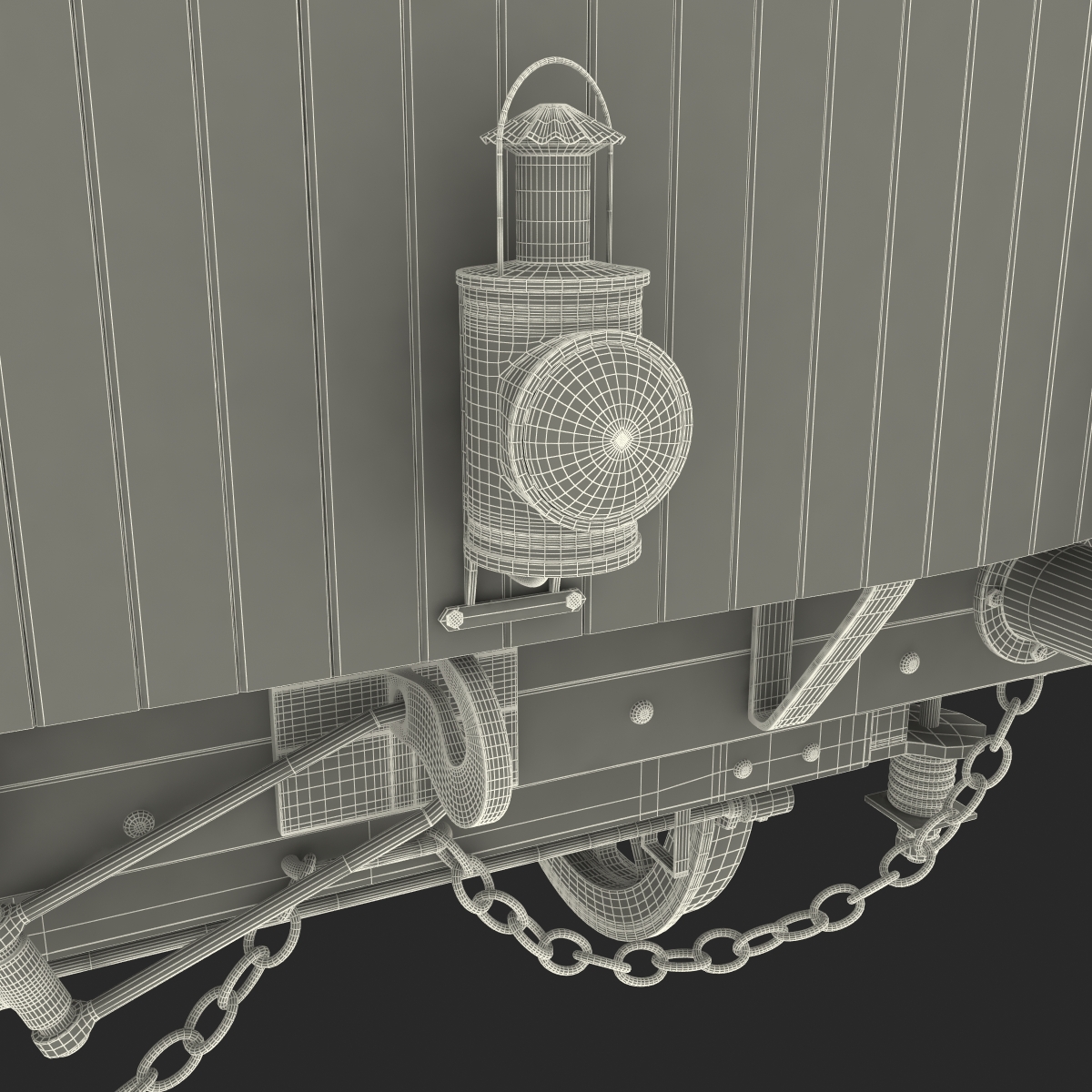 3D model Old Tram