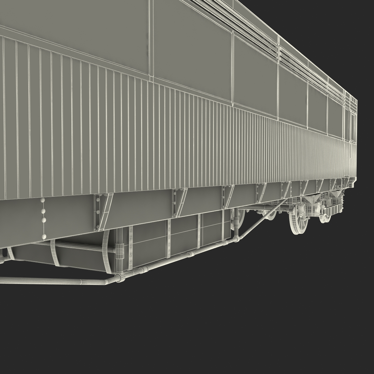 3D model Old Tram