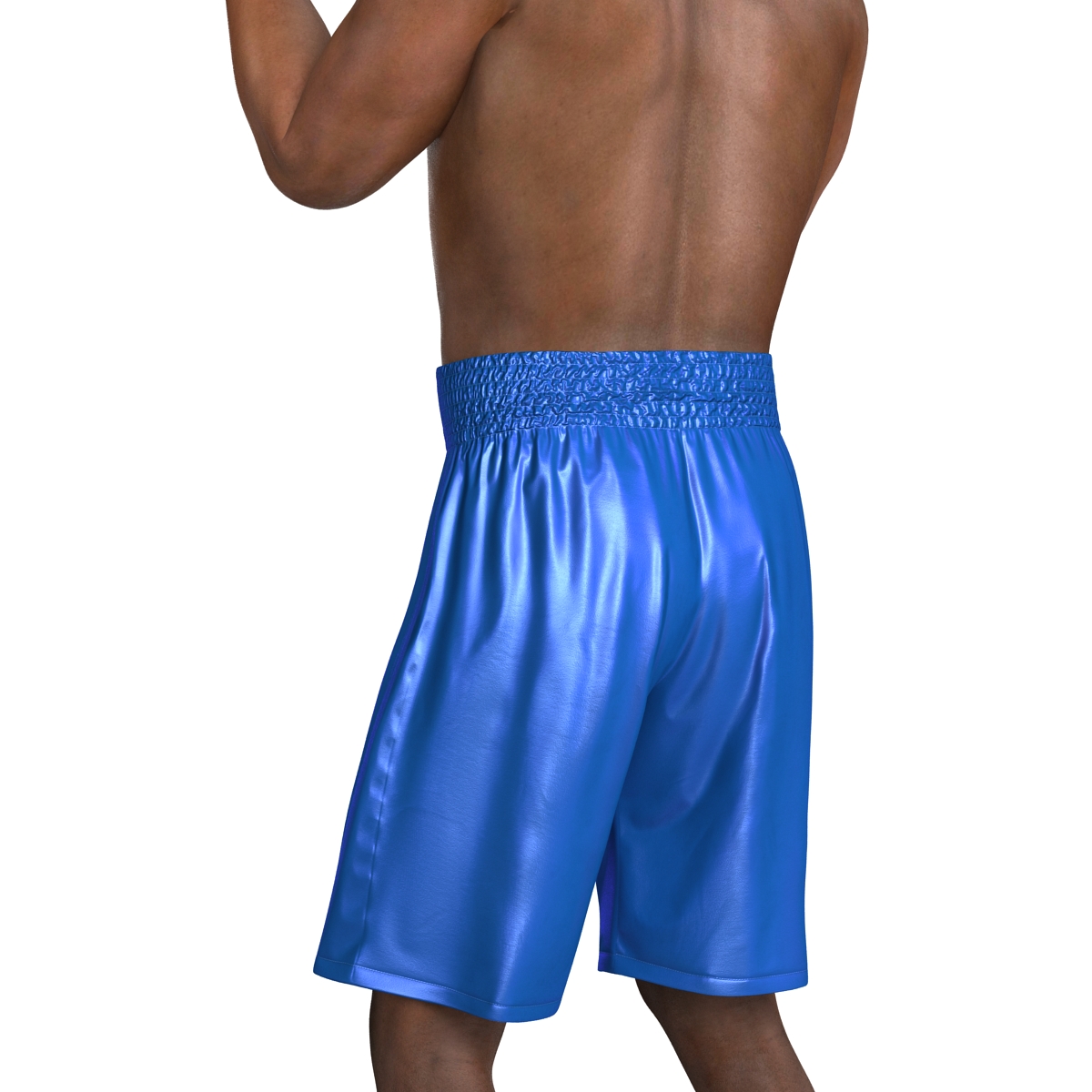 3D African American Boxer 2 Pose 2