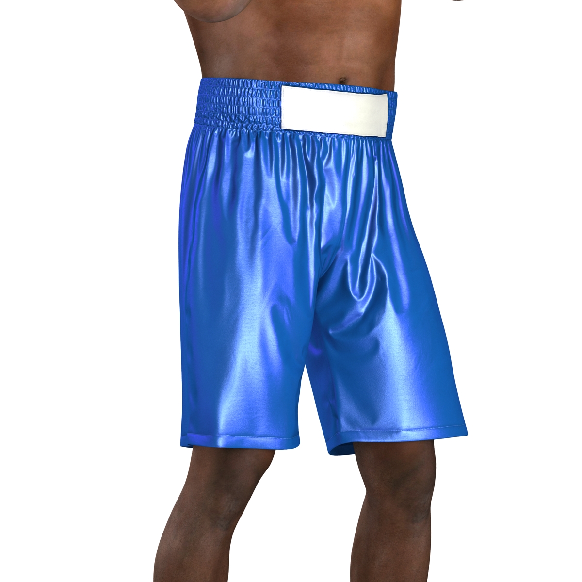 3D African American Boxer 2 Pose 2