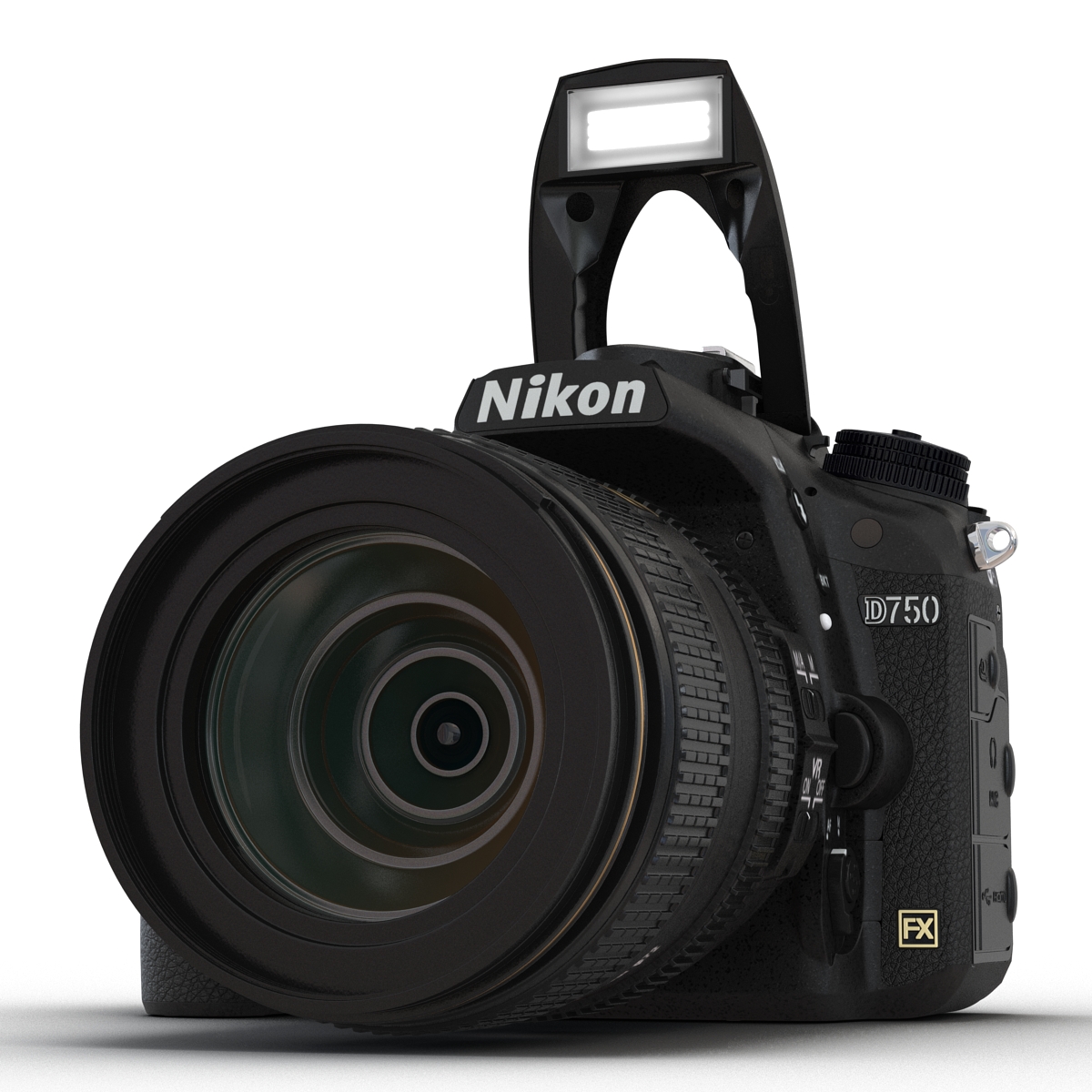 3D model Nikon D750