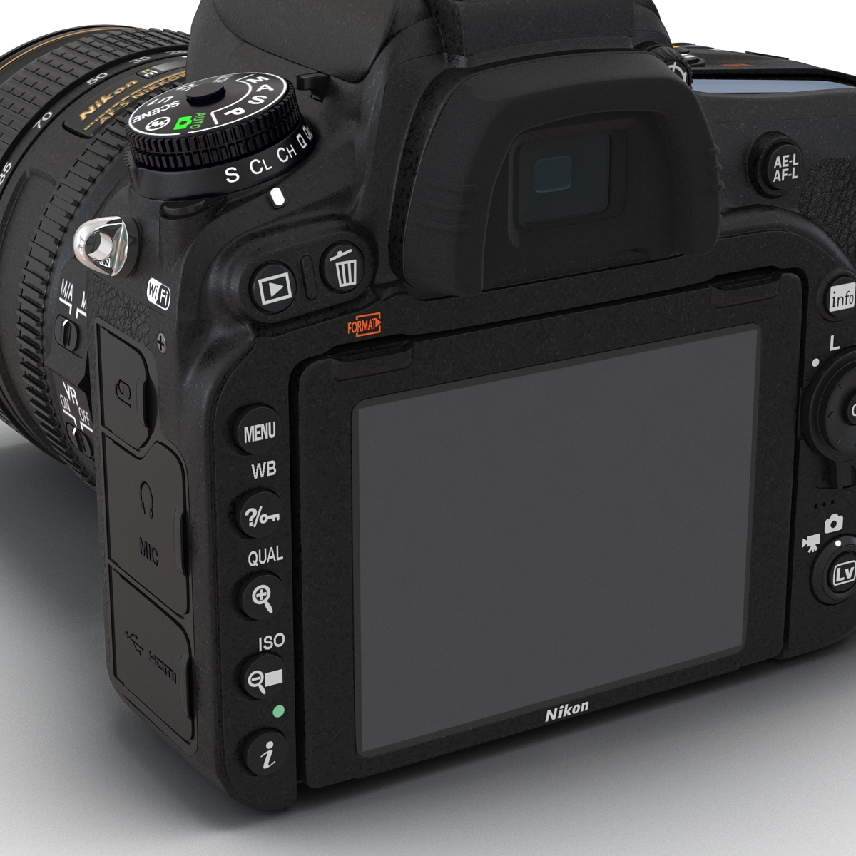 3D model Nikon D750