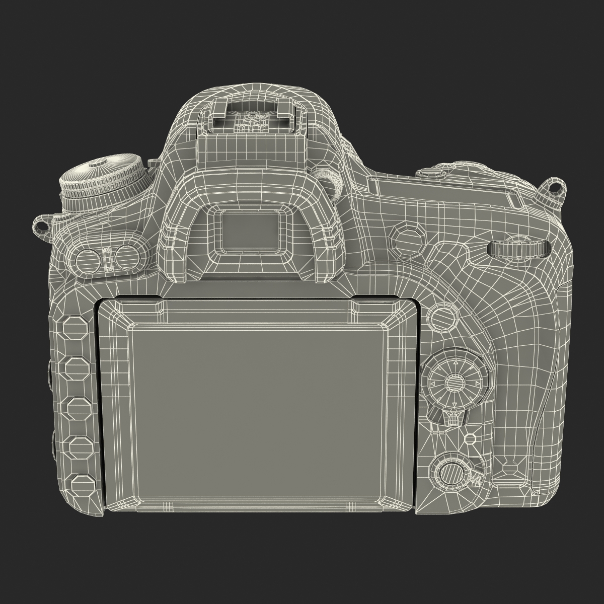 3D model Nikon D750