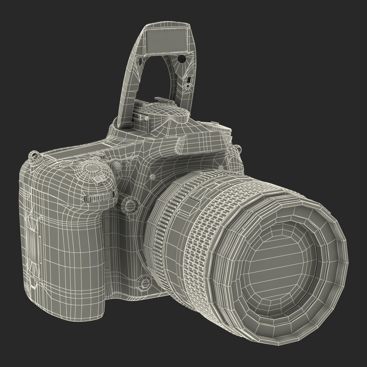 3D model Nikon D750