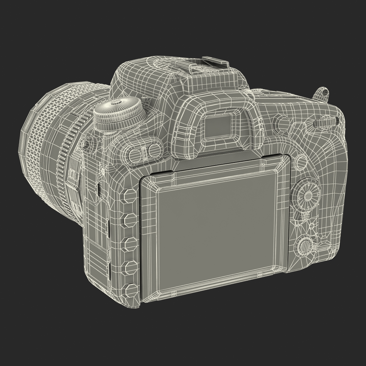 3D model Nikon D750