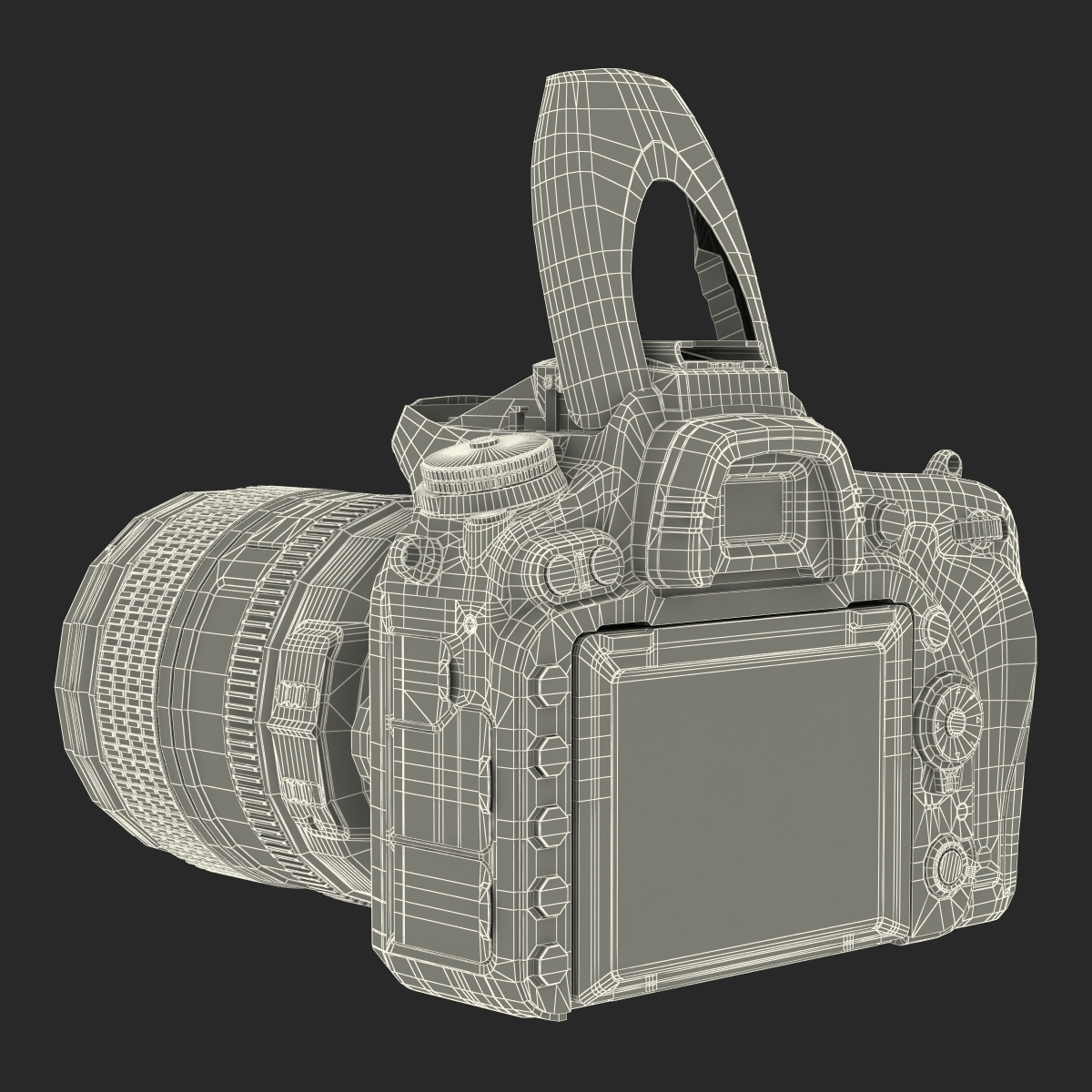 3D model Nikon D750