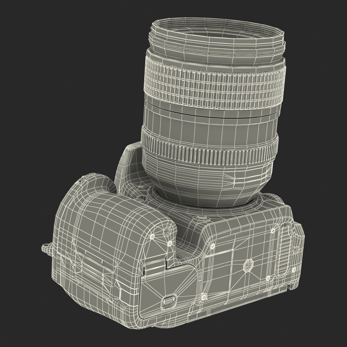 3D model Nikon D750