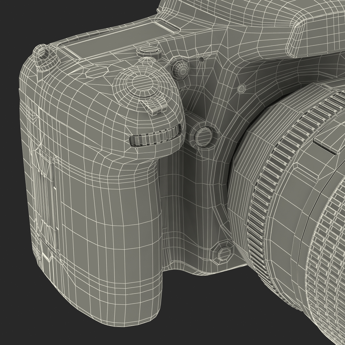 3D model Nikon D750